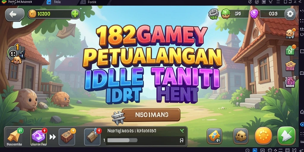Tangkapan layar gameplay <strong>182GAME</strong> menunjukkan pengembangan karakter yang menawan.