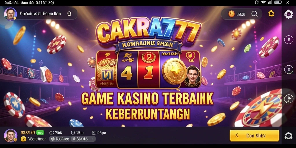 Tampilan gameplay yang menarik dan interaktif di CAKRA777.