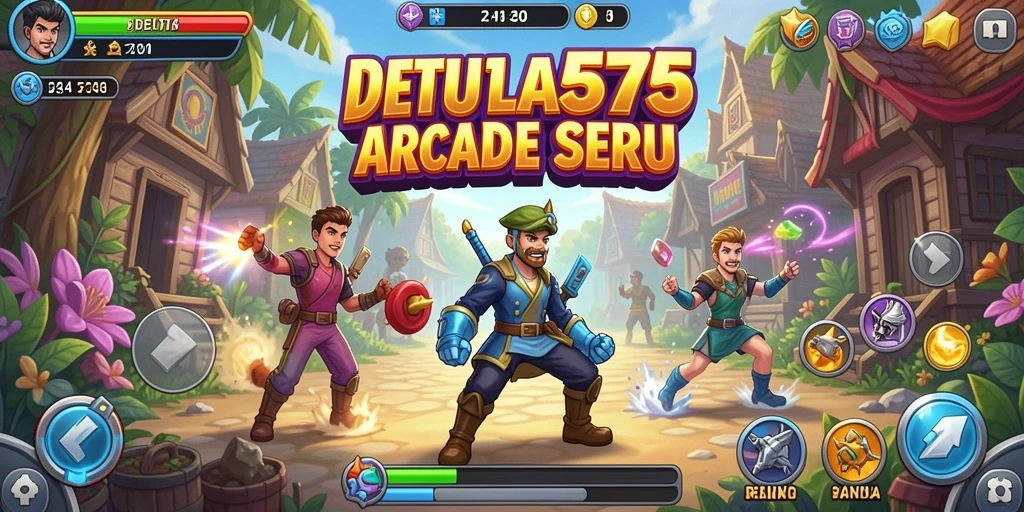 Gameplay seru dengan grafik menawan di DELTA575.