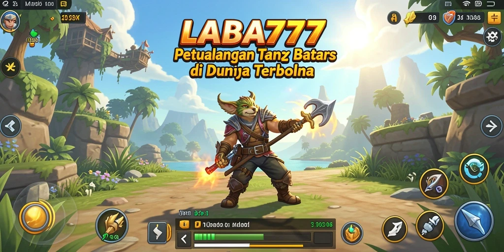 Gameplay LABA777 menampilkan petualangan seru dalam dunia terbuka.