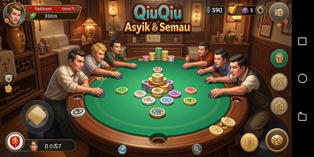 Gameplay QiuQiu yang menegangkan di S80.